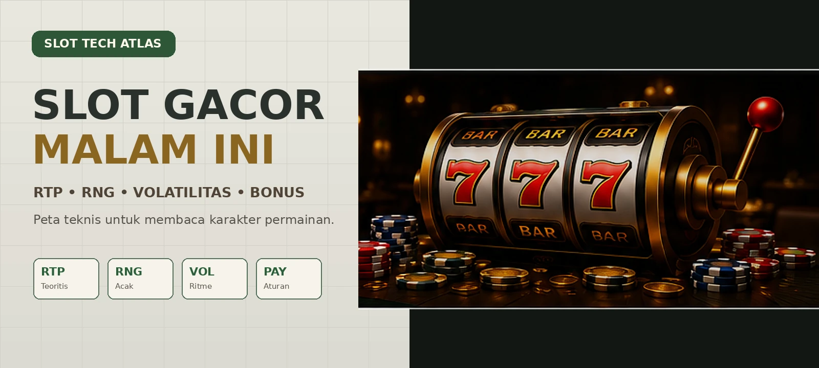 Panduan slot gacor malam ini